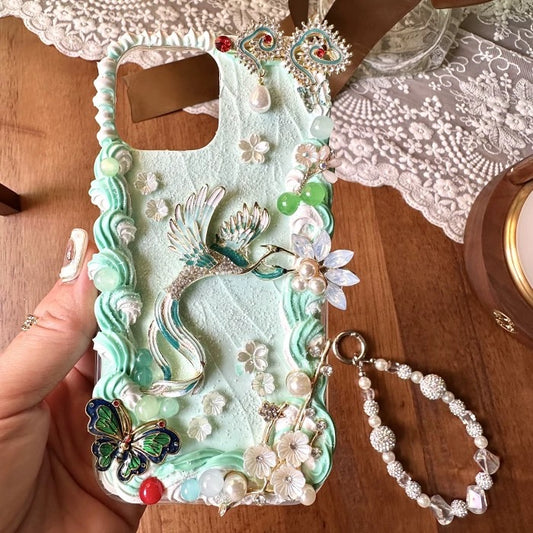 New Chinese-style phone cases (with phoenix elements)