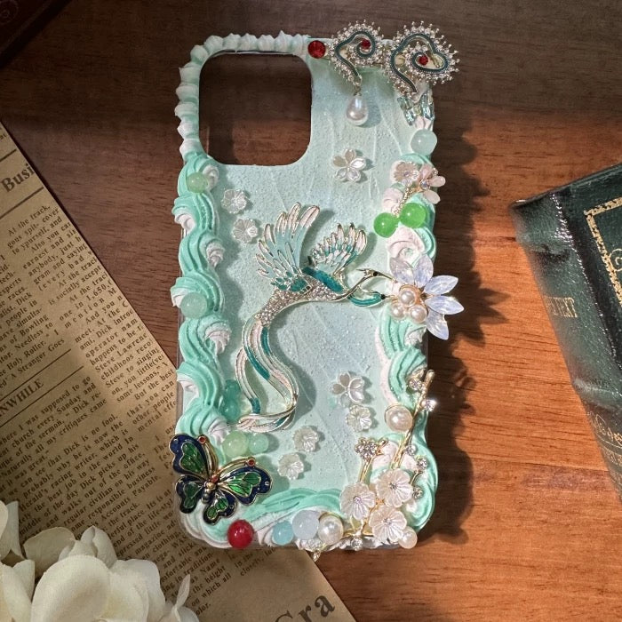New Chinese-style phone cases (with phoenix elements)