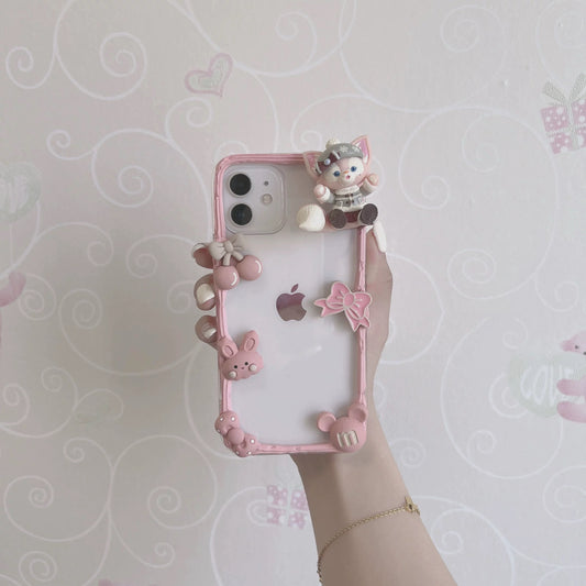Phone cases with cartoon figures (Duffy and his friends - LinaBell)