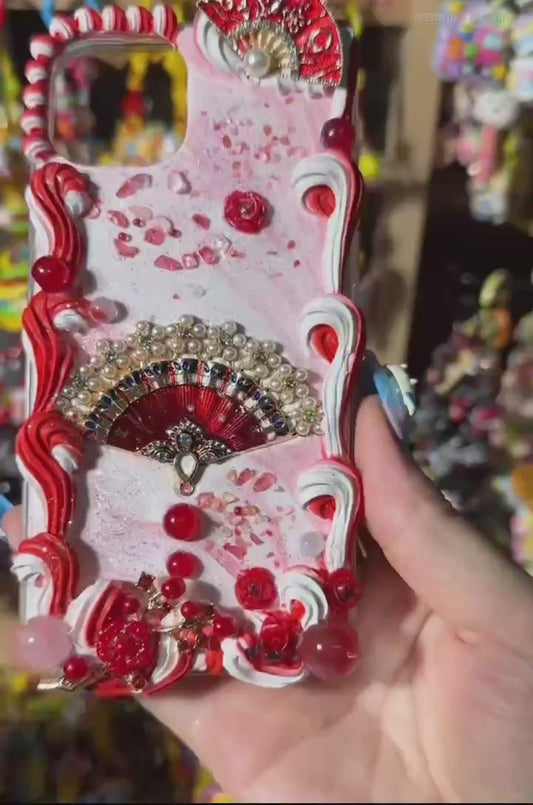 New Chinese-style phone cases (with fan elements)